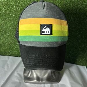Reef Multicolor Striped Trucker Hat